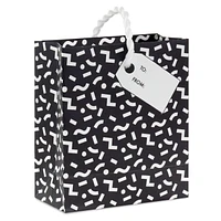 4.6" Black and White Mod Shapes Gift Card Holder Mini Bag for only USD 2.49 | Hallmark