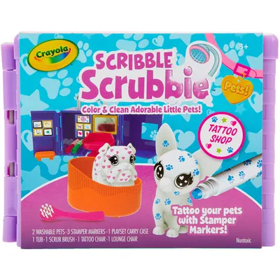 Crayola® Scribble Scrubbie Pets Tattoo Shop Play Set for only USD 19.99 | Hallmark