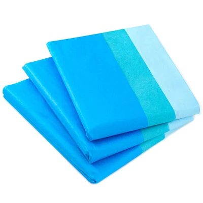 Blue/Turquoise/Light Blue 3-Pack Bulk Tissue Paper, 90 sheets for only USD 11.99 | Hallmark