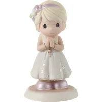 Precious Moments Blessings On Your First Communion Blonde Girl Figurine, 5.3" for only USD 49.99 | Hallmark
