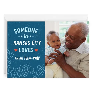 Personalized Someone in (Blank) Loves You Photo Card for only USD 4.99 | Hallmark