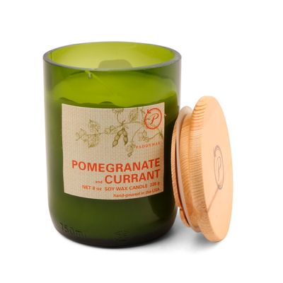 Paddywax Eco Pomegranate and Currant Jar Candle, 8 oz.