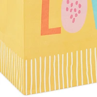 9.6" Pastel Lettering on Yellow Medium Gift Bag for only USD 3.49 | Hallmark