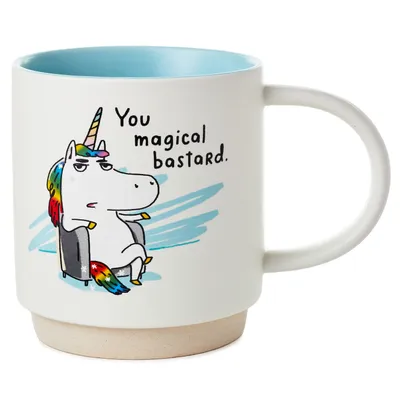 Unicorn You Magical Bastard Funny Mug, 16 oz. for only USD 16.99 | Hallmark