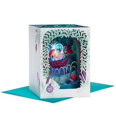 Disney The Little Mermaid You're the Best Part of My World Romantic Musical 3D Pop-Up Love Card With Light for only USD 11.99 | Hallmark