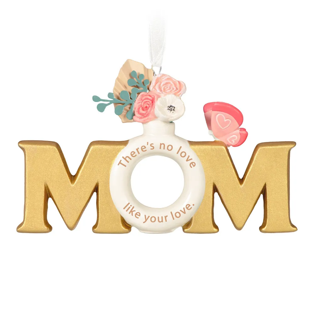 Mom's Love Porcelain Ornament for only USD 17.99 | Hallmark