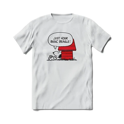 Brief Insanity Snoopy Basic Beagle White T-Shirt for only USD 27.99 | Hallmark