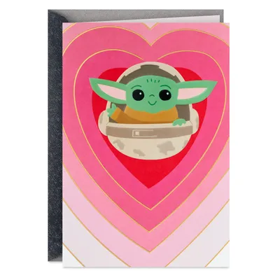 Star Wars: The Mandalorian™ Grogu™ Use the Force Valentine's Day Card for only USD 4.99 | Hallmark