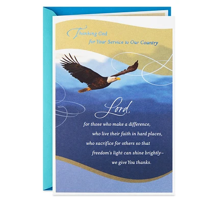 Thanking God for Your Service Religious Veterans Day Card for only USD 2.99 | Hallmark