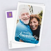 Personalized White Frame Anniversary Photo Card for only USD 4.99 | Hallmark