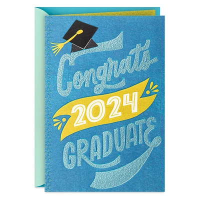 Congrats Graduate 2024 Graduation Card for only USD 4.99 | Hallmark