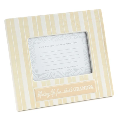 Grandpa Makes Life Fun Picture Frame, 4x6 for only USD 22.99 | Hallmark