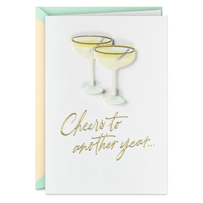 Cheers to Another Year Anniversary Card for only USD 7.59 | Hallmark