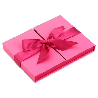 4.5" Pink Gift Card Holder Box With Pink Satin Bow for only USD 5.99 | Hallmark