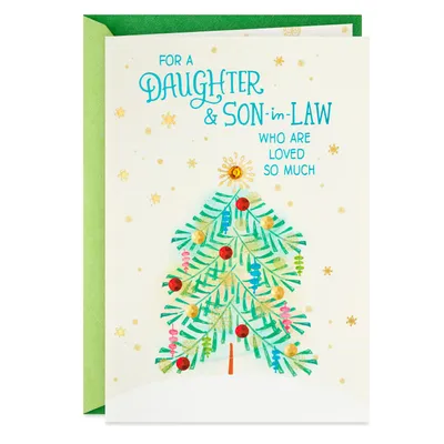 Best Gifts Christmas Card for Daughter and Son-in-Law for only USD 5.99 | Hallmark