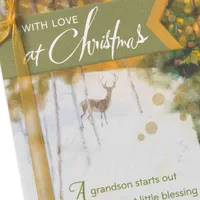 With Love Religious Christmas Card for Grandson for only USD 3.99 | Hallmark