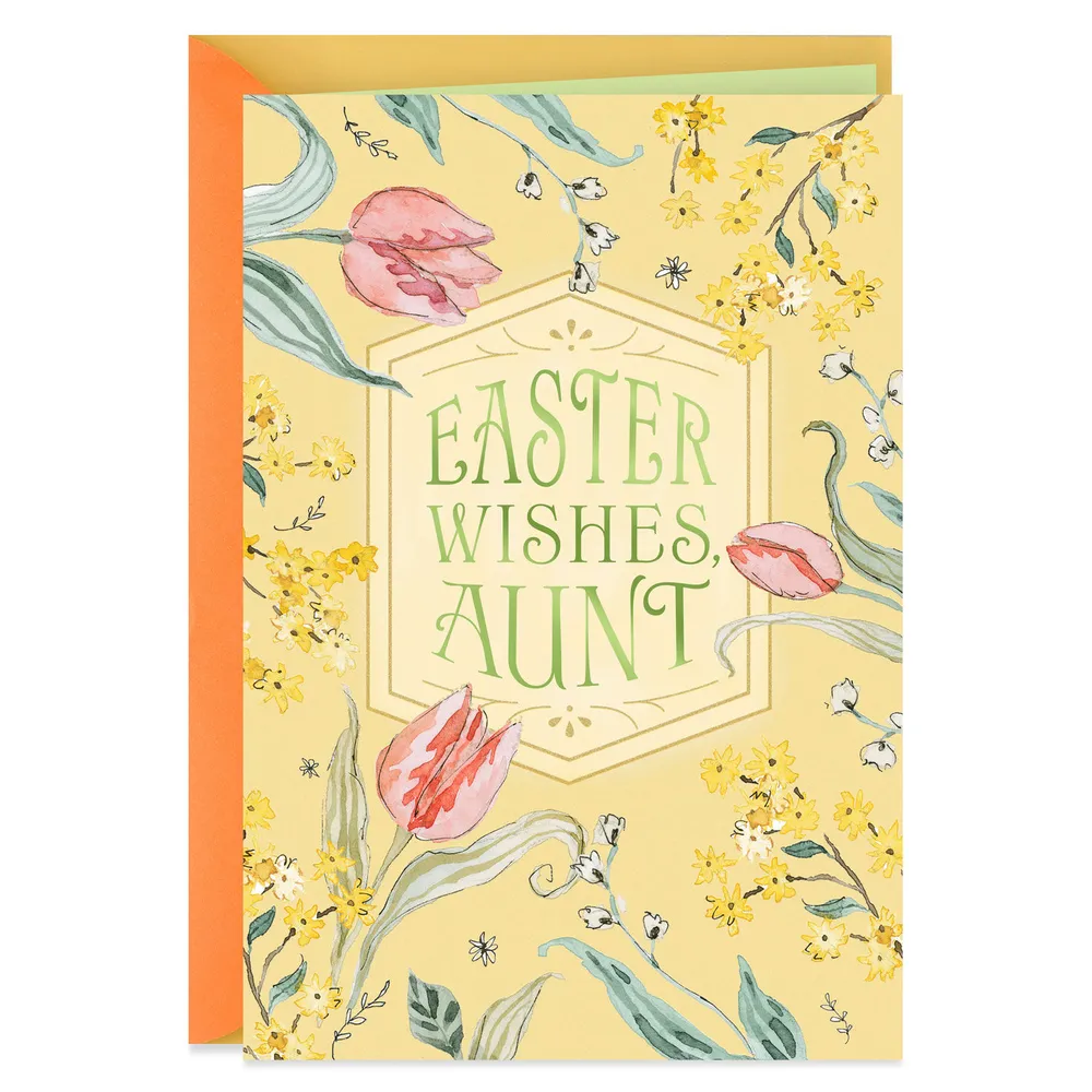 Warm and Bright Wishes Easter Card for Aunt for only USD 2.99 | Hallmark