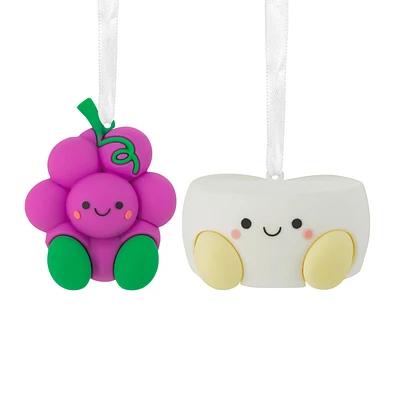 Better Together Cheese and Grapes Magnetic Hallmark Ornaments, Set of 2 for only USD 9.99 | Hallmark