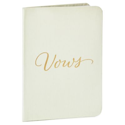 Wedding Vows Blank Notebook