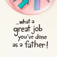 #1 Daughter Funny Card for Dad With Pin for only USD 6.59 | Hallmark