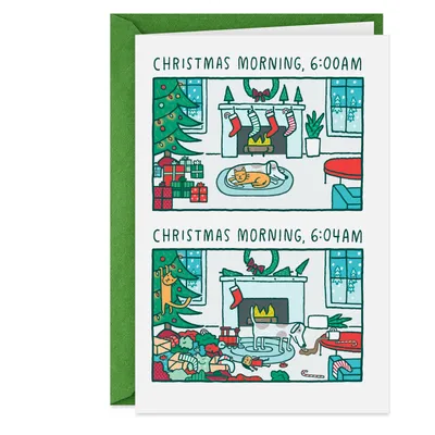 Enjoy Every Minute Funny Christmas Card for only USD 3.69 | Hallmark