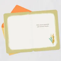 Sunny Wildflowers Thank-You Card for only USD 2.99 | Hallmark