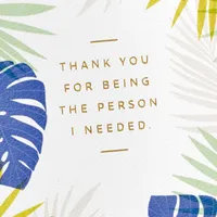 Thanks for Being the Person I'll Always Need Father's Day Card for only USD 5.99 | Hallmark