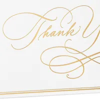 Polished Gold Assorted Blank Thank-You Notes, Box of 50 for only USD 11.99 | Hallmark