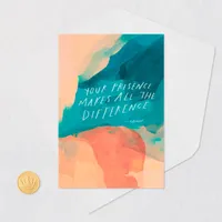 Morgan Harper Nichols Your Presence Makes a Difference Thank-You Card for only USD 3.99 | Hallmark