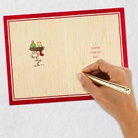 Peanuts® Snoopy and Woodstock Counting My Blessings Christmas Card for only USD 5.99 | Hallmark