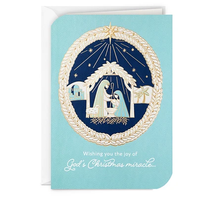 God's Miracle and Love Religious Christmas Card for only USD 4.59 | Hallmark