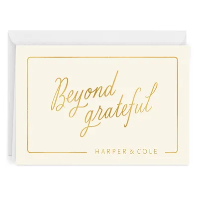 Personalized Beyond Grateful Thank-You Card for only USD 4.99 | Hallmark