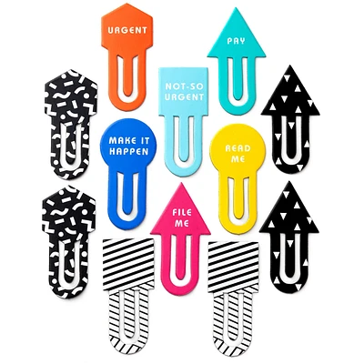 Cute and Colorful Assorted Jumbo Paper Clips, Set of 12 for only USD 5.99 | Hallmark