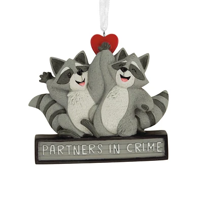 Partners in Crime Raccoons Hallmark Ornament for only USD 12.99 | Hallmark