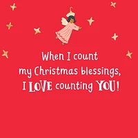 Counting My Blessings Christmas Card for Godmother for only USD 2.99 | Hallmark