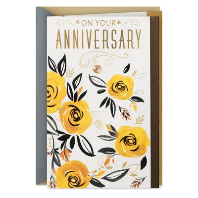 Surrounded By Loving Wishes Anniversary Card for Couple for only USD 6.99 | Hallmark
