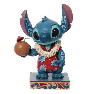 Jim Shore Disney Stitch in Hawaiian Shirt Figurine, 5" for only USD 54.99 | Hallmark