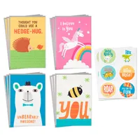 Assorted Blank Kids Encouragement Cards With Stickers in Pouch, Pack of 12 for only USD 9.99 | Hallmark