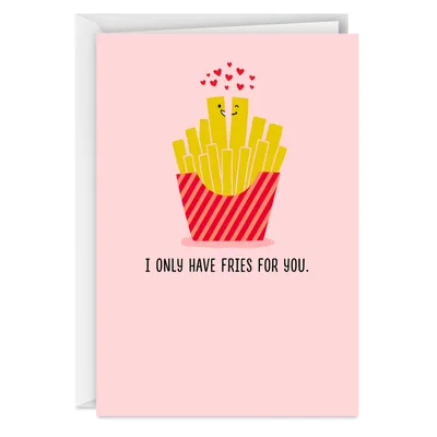 I Only Have Fries for You Funny Love Card for Spouse for only USD 3.69 | Hallmark