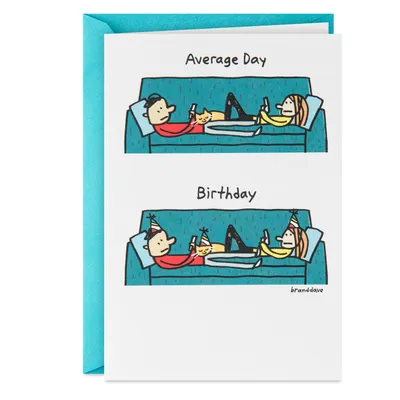 Go a Little Crazy Funny Birthday Card for only USD 3.99 | Hallmark