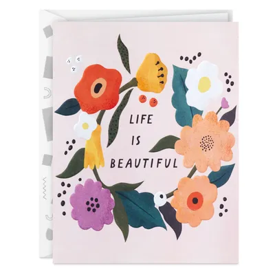 Life Is Beautiful Because You're in It Card for only USD 3.99 | Hallmark