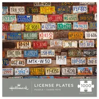 License Plates 1,000-Piece Puzzle for only USD 19.99 | Hallmark