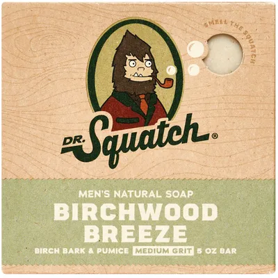 Dr. Squatch Birchwood Breeze Natural Soap for Men, 5 oz. for only USD 8.99 | Hallmark