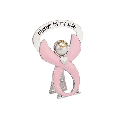 Pink Ribbon Always By My Side Bedside Angel, 2.5" for only USD 12.99 | Hallmark