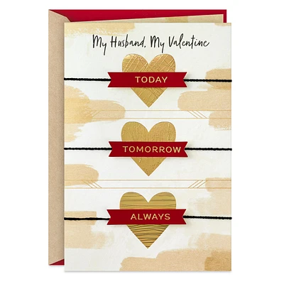 Love You Today, Tomorrow, Always Valentine's Day Card for Husband for only USD 7.99 | Hallmark