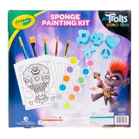 Crayola® Trolls Washable Sponge Painting Kit, 35+ Pieces for only USD 19.99 | Hallmark