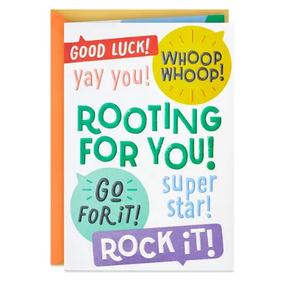 Little World Changers™ I Believe in You Good Luck Card for only USD 2.99 | Hallmark