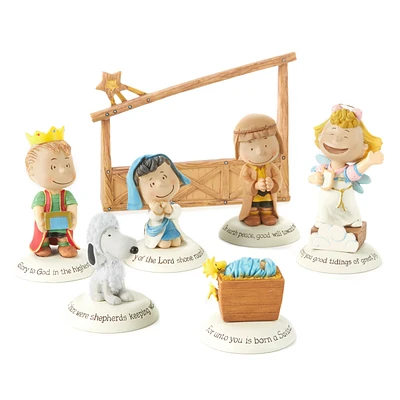 Glad Tidings Peanuts® Nativity Set for only USD 49.95 | Hallmark