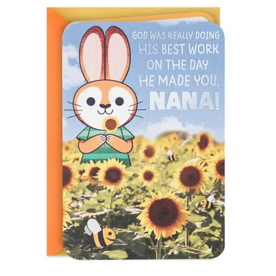 God's Best Work Birthday Card for Nana for only USD 3.99 | Hallmark