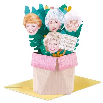 The Golden Girls Thank You for Being a Friend 3D Pop-Up Friendship Card for only USD 8.99 | Hallmark
